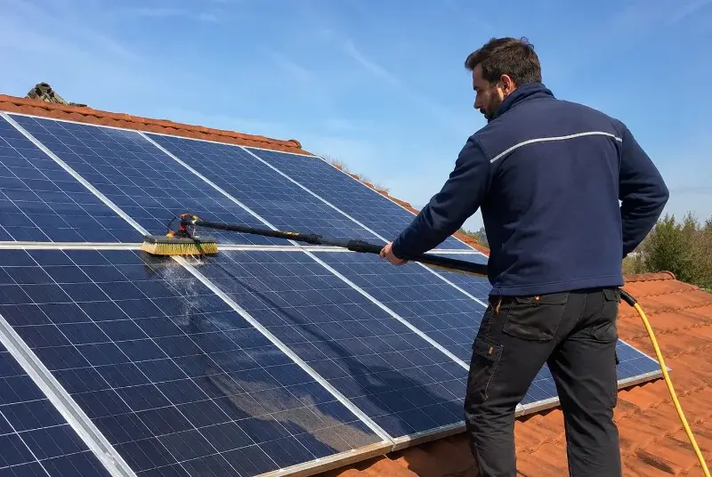 Nettoyage et entretien de panneaux solaires à Clarac