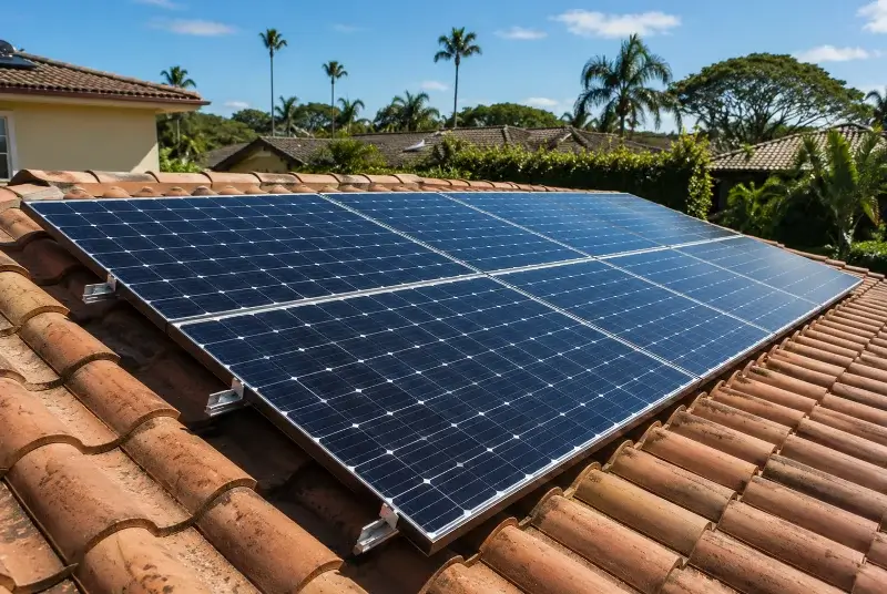 Installation de panneaux solaires à Clarac